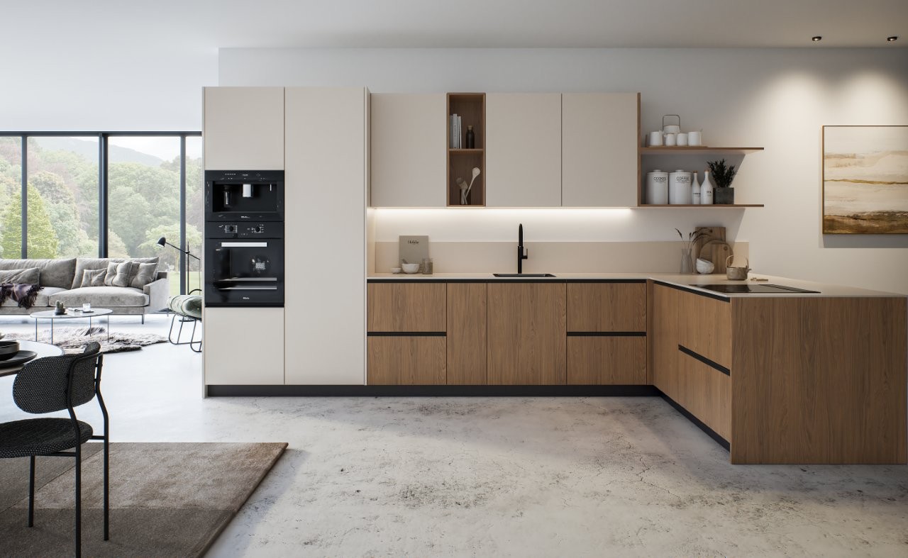 Cocina Alabama en nogal